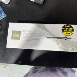 ghd Platinum+ Styler ― 1" Flat Iron Hair Straightener, Professional Ceramic Hair Styling Tool for Stronger Hair, More Shine, & More Color Protection