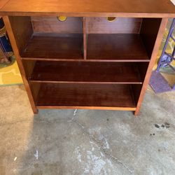 Wood Cabinet/Book Shelf/Media Storage 