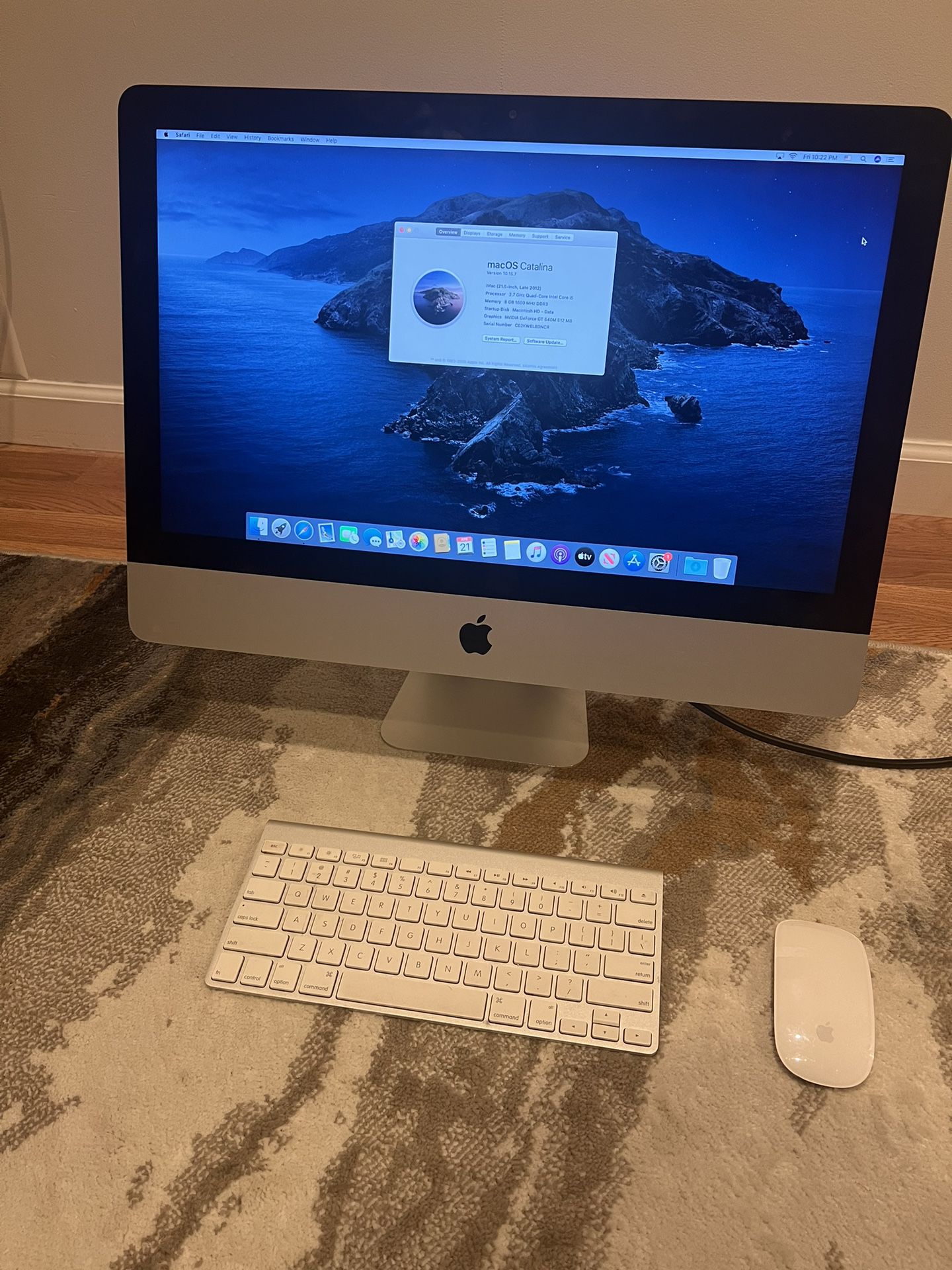 Stoel Experiment bank Apple iMac 2012 21.5” Intel Core i5 1TB Storage With Bluetooth Keyboard And  Magic Mouse for Sale in Scarsdale, NY - OfferUp