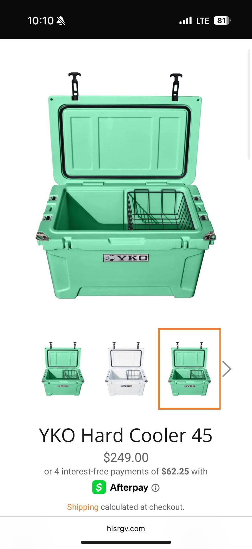 Yko Fishing Cooler / Boat Cooler