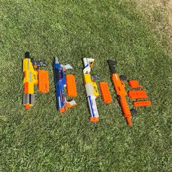Small lot of Nerf Guns