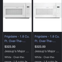 1.4cu Frigidaire Microwave (New In Box)