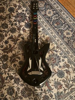 Wii guitar Hero guitar