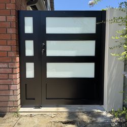 Custom Gates, Steel Or Aluminum