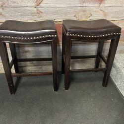 2 Counter Height Stools 