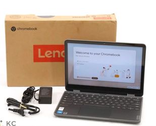 Lenovo - 500e Yoga Chromebook Gen 4 82W4001SUS 12.2" Touchscreen Convertible 2 in 1 Chromebook - WUXGA - 60 Hz - Intel - Gray