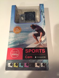 All Pro Full HD Action Sports Camera with Waterproof Accessory Case