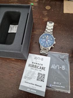 Brand New In The Box Avi-8a Hurricane Hawker