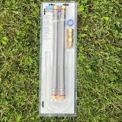 2 18 Inch Braided Water Connection
