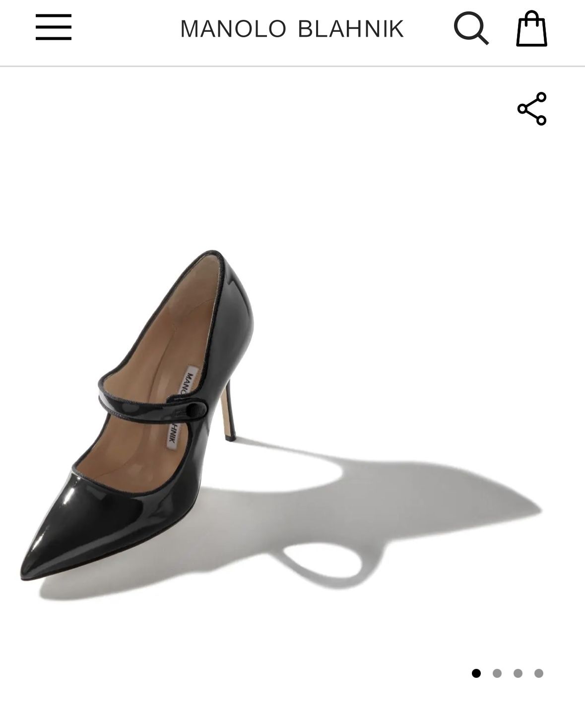 Manolo Blahnik Mary Jane's Size 7