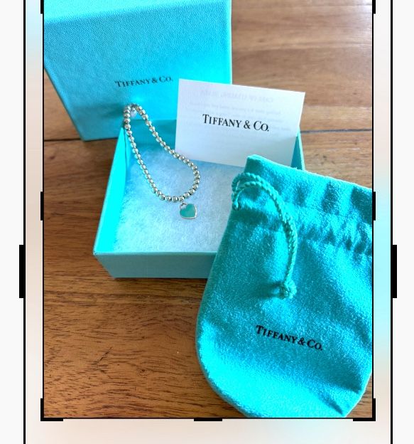 Tiffany Bracelet W Box And Bag