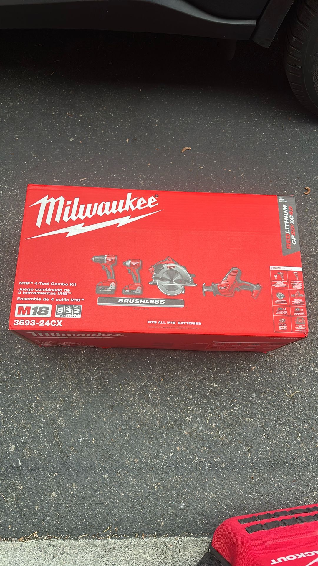 Milwaukee M18 4-tool Combo Kit