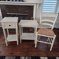 End Tables And Chair