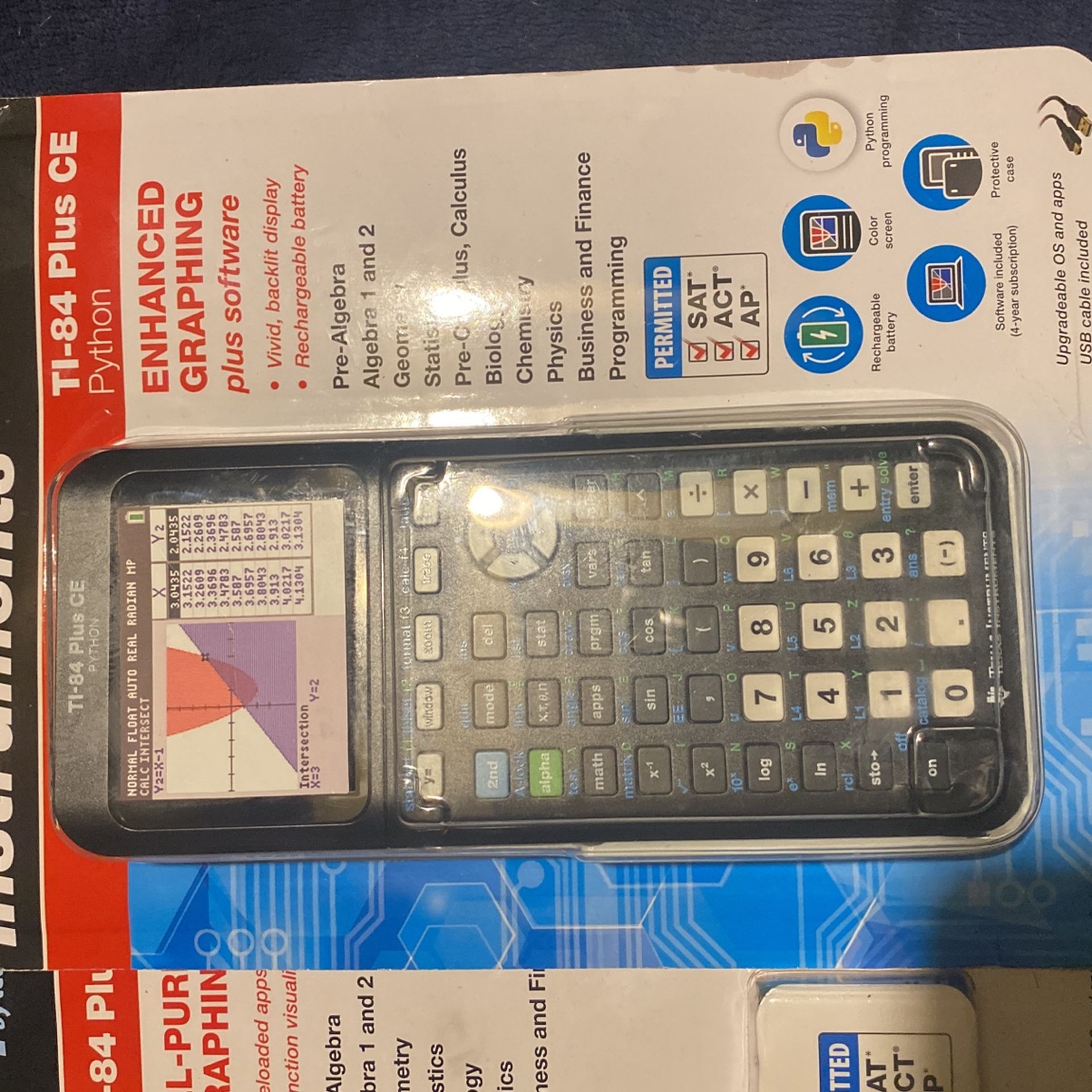 Texas Instruments To-84 Plus Ce Python