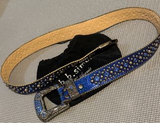Blue b.b Simon belt Sz 36 men’s belt