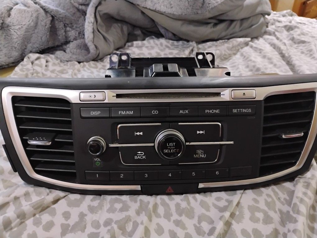 2017 Honda Accord Hybrid Radio