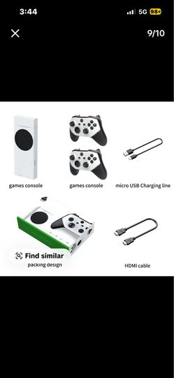 LASTEND 2026 New Retro Game Console | 128GB Storage | Dual Wireless Controllers | HDMI Display Output | Classic Family Gaming Device for Kids & Adults