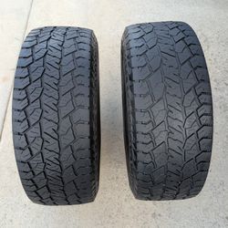 Pair Of Tires Size 295/70/17 USED