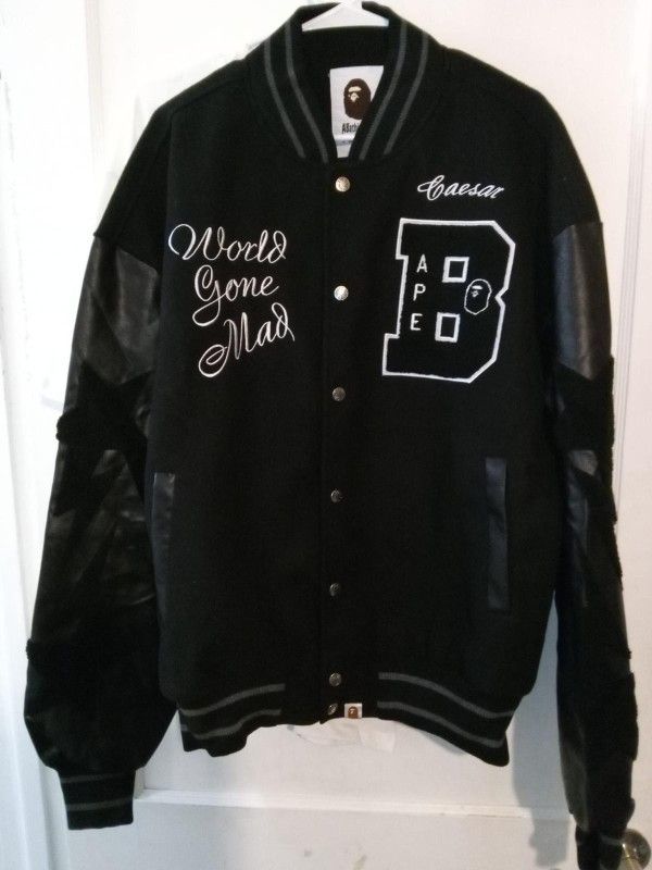 A Bathing Ape Versity Jacket Size 2xl