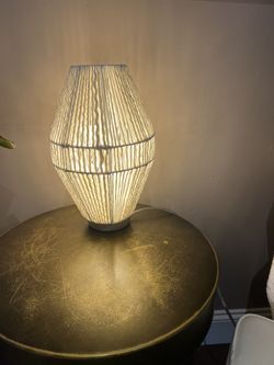 Straw Table lamp