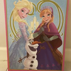 Frozen Canvas Art