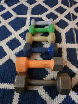 Set pair Dumbbells 2,3,4,5,8 and 10s