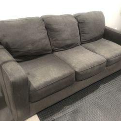 Living Spaces Couch And Love Seat