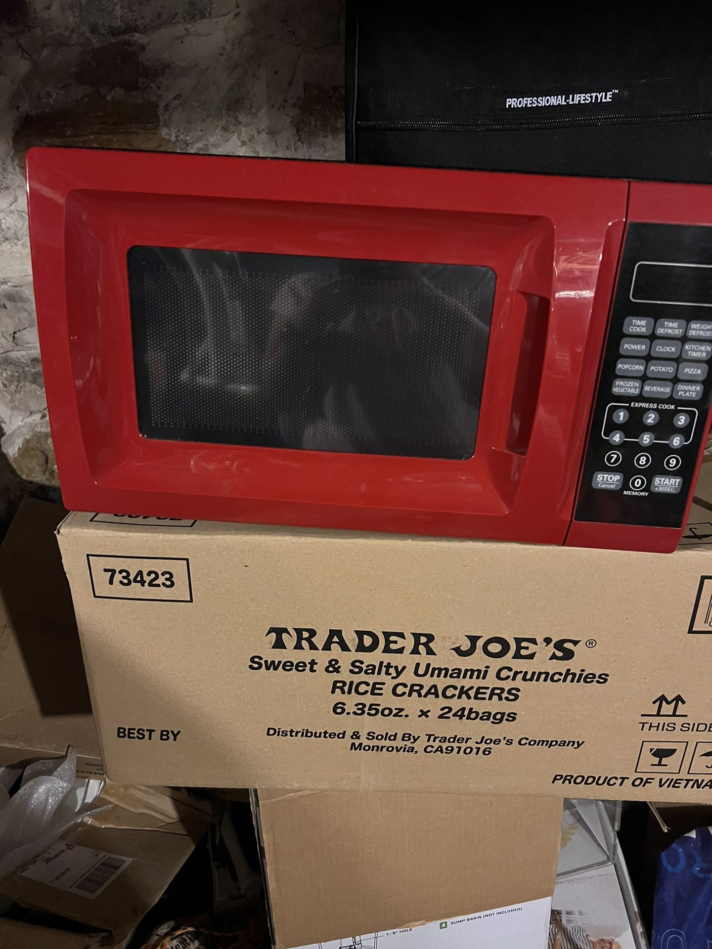 Red Microwave