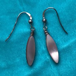 Pink Shell Earrings