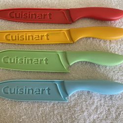 Cuisinart Ceramic Knife Set - 4 Knives + Sleeves