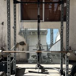 Outdoor Cage Squat Rack Home Gym