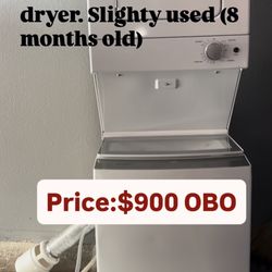 Electric Stackable Washer And Dryer