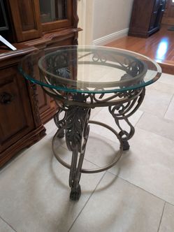 Living room table set