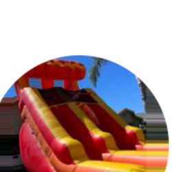 17 Ft Water Slide In Great Condition With Blower