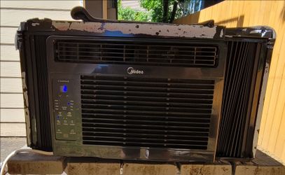 Black midea Window ac