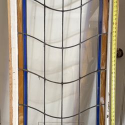 Stained Glass Window From Tudor Style House