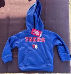 Brand New Infant/Toddler Royal Philadelphia 76ers Fleece Pullover Hoodie