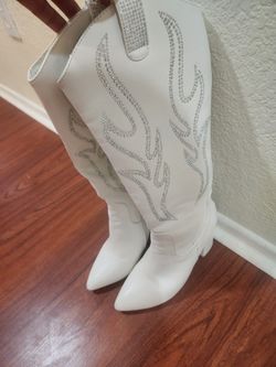 White Cowboy Boots For Women