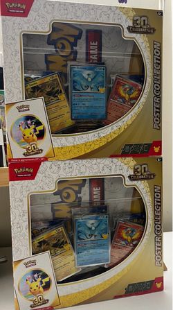 Pokémon 30th Celebration Poster Collection Box (x2)