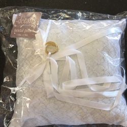 Wedding ring bearer Pillow To Carry Rings To Altar