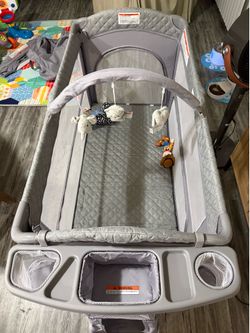 Playpen/bed side sleeper brand new!!