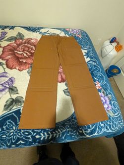 New Carhartt duck double front work dungaree size 38/32
