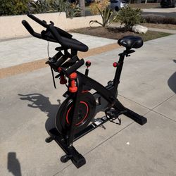 Bowflex C6 Smart Spin Bike + Shimano SPD Pedals + Bikeroo Seat - Excellent Condition