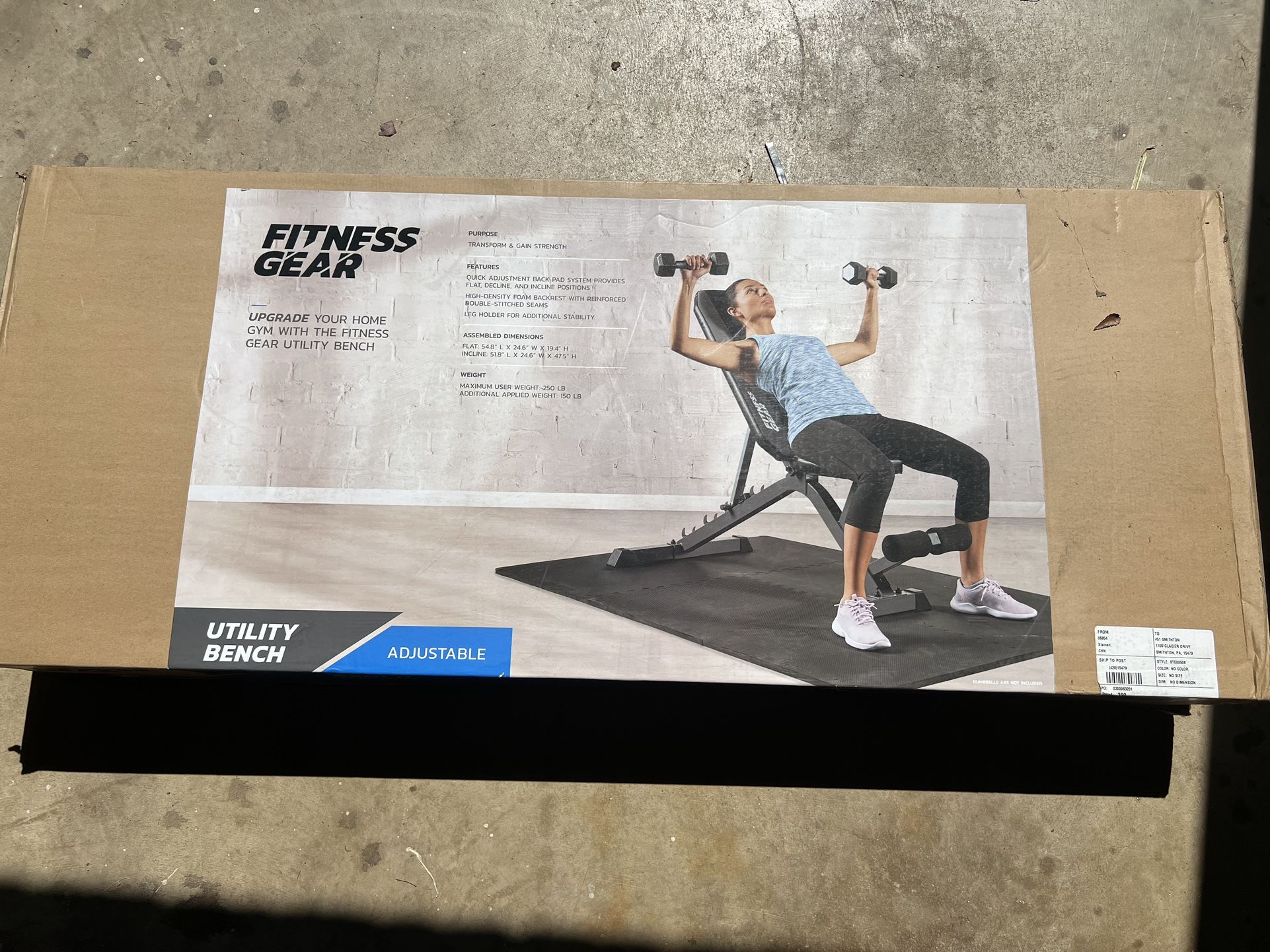 Fitness Gear Utility Bench