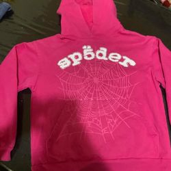 Pink Spider Hoodie 
