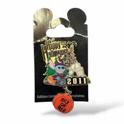 Disney DLP Halloween 2011 Stitch LE Dangle Pin