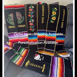 Graduation Stoles, Leis and Button/Party Favors