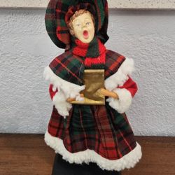 Vintage adorable caroller