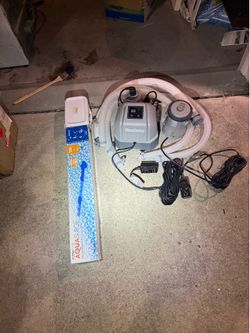 Full pool equipment for salt pool