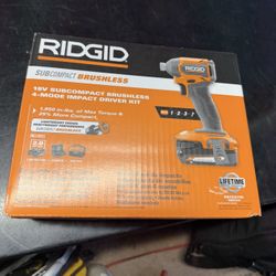 Ridgid Impact Driver Set